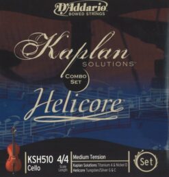 D'Addario Helicore/Kaplan Combination 4/4 Size Cello String Set